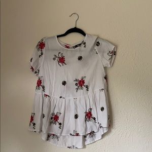 SHEIN floral Tshirt Blouse